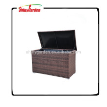 High Quality Pe Rattan/Wicker Cushion Storage Box